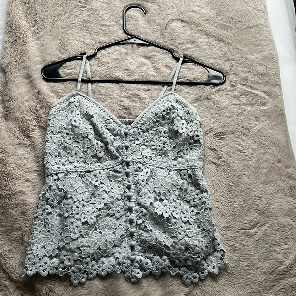 Abercrombie Light Blue Top
